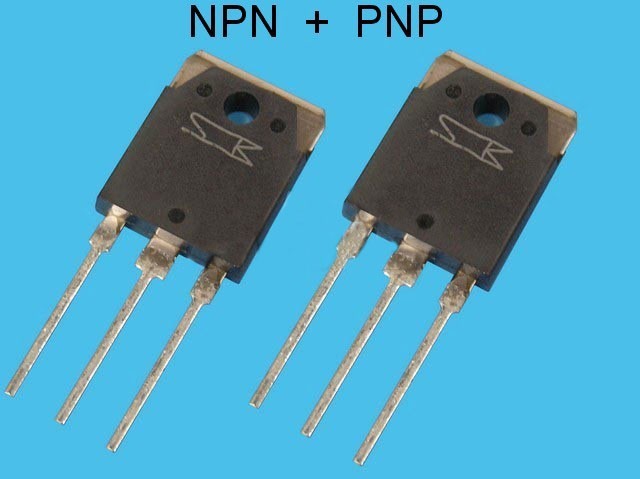 Sanken 2SC2837 + 2SA1186 Pár pro NF Výkonové Zesilovače