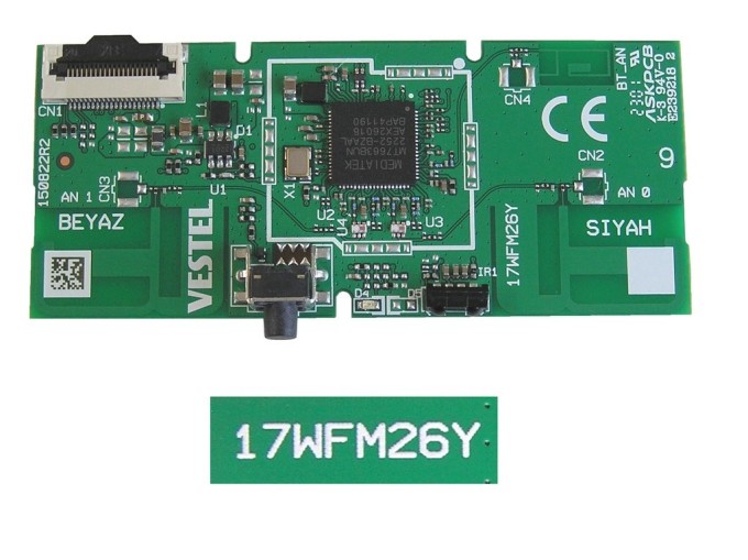 LCD LED ovládací modul a WiFi Vestel 17WFM26Y