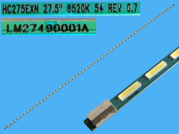 LED podsvit EDGE 616mm - 54LED LM27490001A / HC275EXN27.5