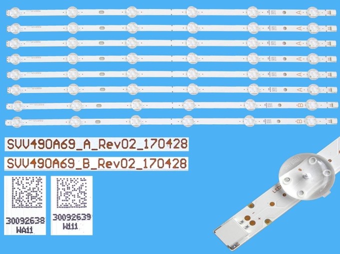 LED podsvit sada Vestel 23403945 pro LCD panel 49"