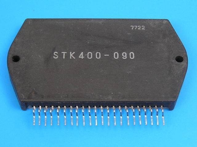 STK400-090 Integrovaný obvod NF-KS ±47V 3x50W