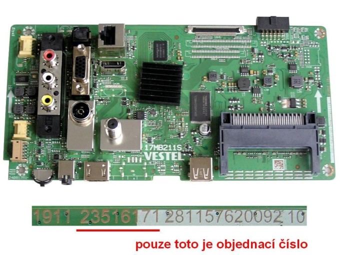 Základní deska 17MB211S pro LCD LED TV Orava