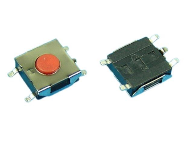 Mikrotlačítko SMD 6x6mm s výškou 2,5mm a 5 piny