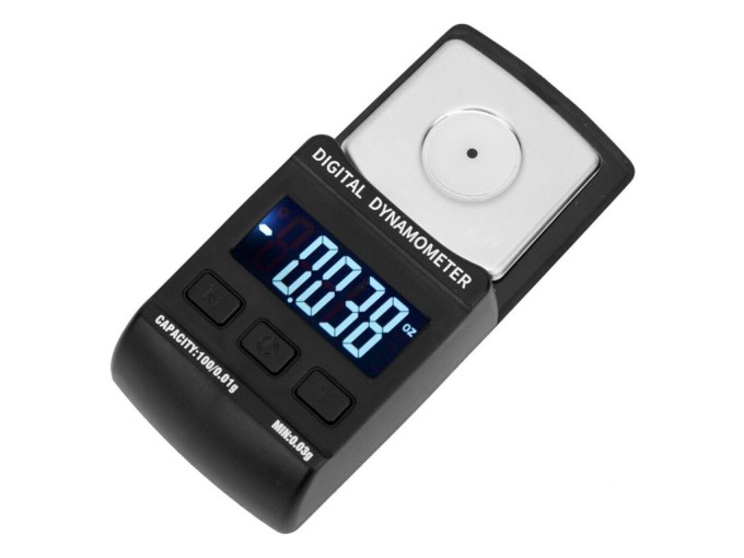 Digitální váha pro nastavení přítlaku gramofonové přenosky Analogis 6333