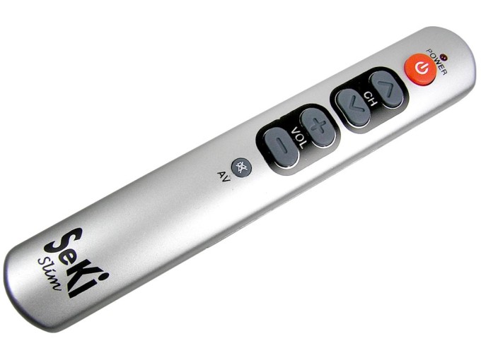 SeKi Slim - univerzální učící se dálkový ovladač