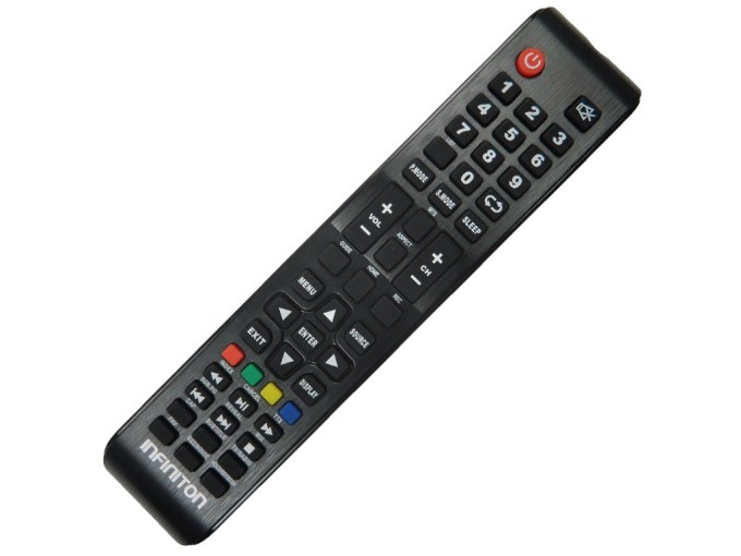 Originální dálkový ovladač INTV-40LA580 Infiniton