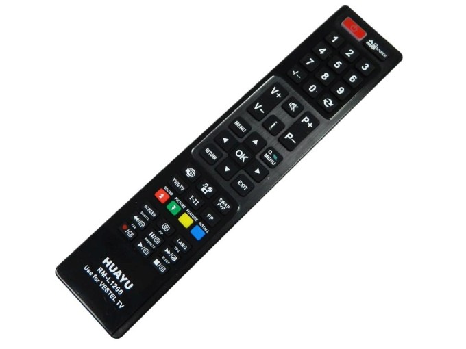 Univerzální dálkový ovladač RM-L1200 HUAYU za RC4847 Vestel