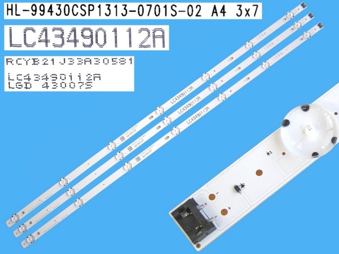 LED podsvit sada LG 43CSP-UHD 828mm - 3 pásky