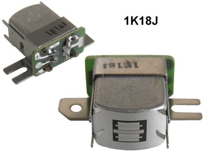 Stereo reverzní hlava 245 ohm 1K18J pro kazetové magnetofony