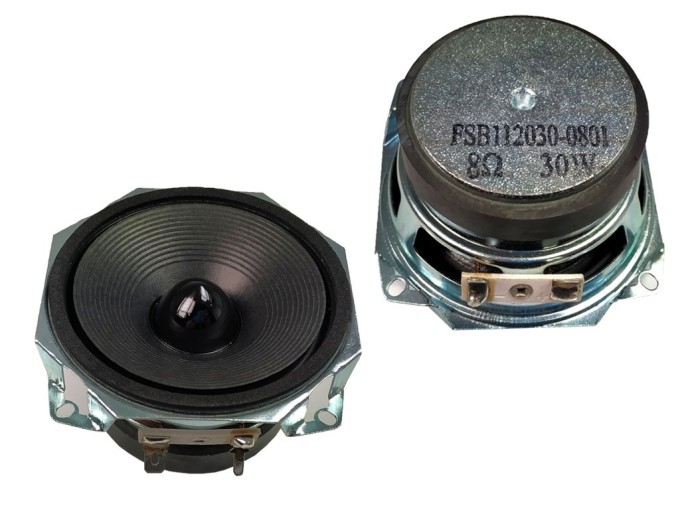 Širokopásmový reproduktor 8 Ohm, 30 W