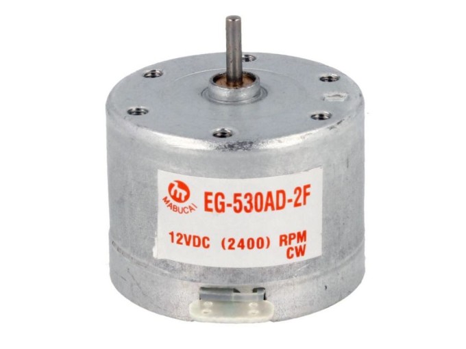 Motor magnetofonu 12V CW EG-530AD-2F Mabuchi