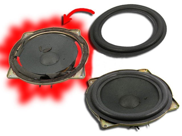 Závěs reproduktoru 130 mm SG13 z pěnové gumy