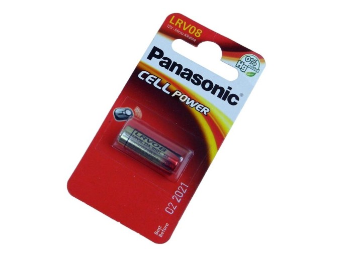 12V Alkalická Baterie Panasonic LRV08L/1BP