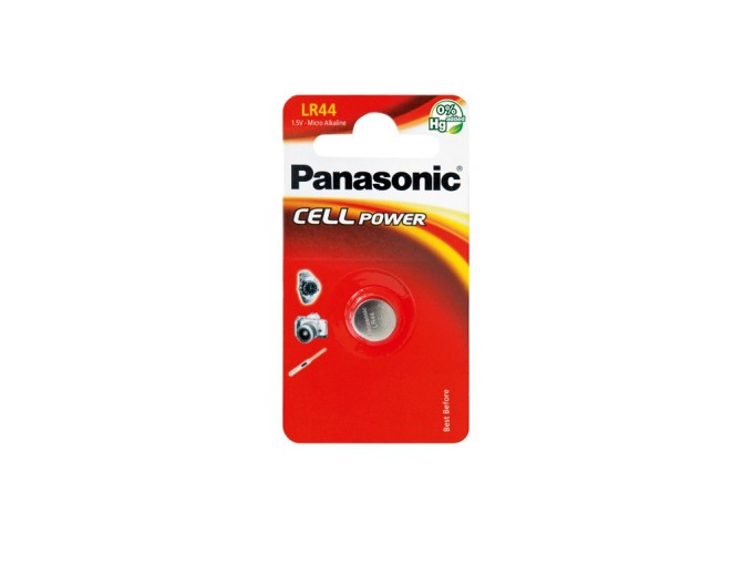 Panasonic LR44 Micro Alkaline Baterie AG13 RW82 L1154 G13 A76 V13GA
