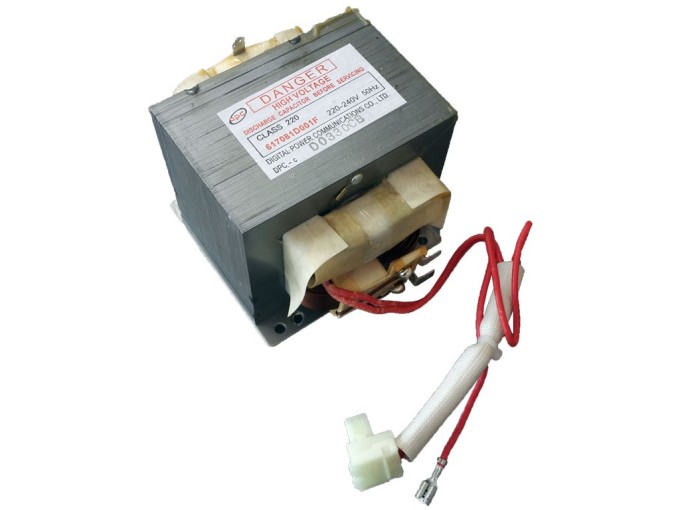 MW Transformátor 617081D001F 850W 240V 3.3V 105x125x87mm