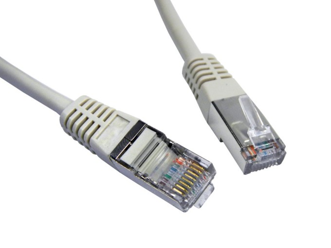 Stíněný patch kabel RJ45 3m CAT5e