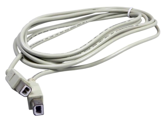 USB Kabel Typ B - Typ B 1.8m
