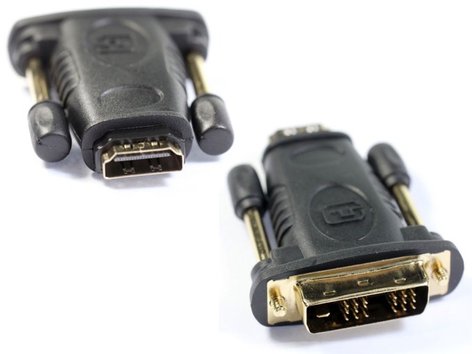 Redukce HDMI na DVI-D 19 pin