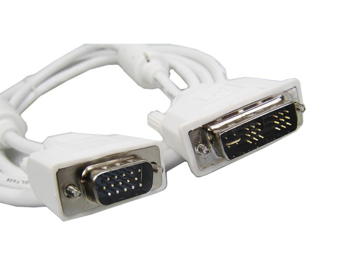 DVI-A na VGA Kabel 1.8m