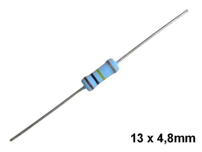 Rezistor TR2 100kΩ 2W Metaloxidový