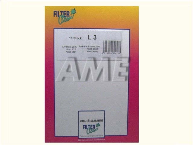 Sáčky do vysavače DE LONGHI a PRIVILEG L3 - Sada 10 ks