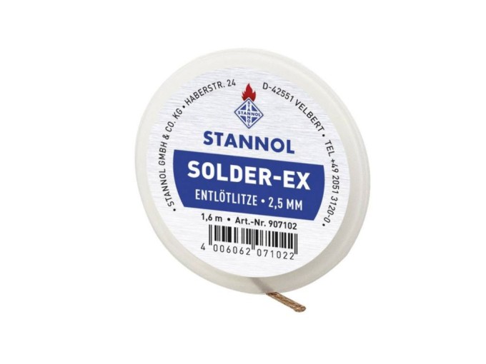 Odsávací lanko SOLDER-EX 2.5mm 1.6m