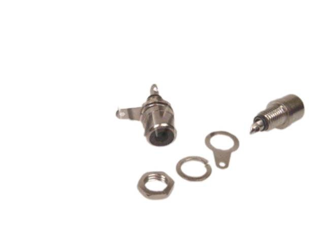 CINCH Konektor Panelová Samice Černá