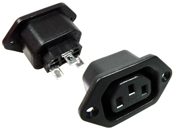 Napájecí konektor IEC 60320 C13 10A 250V AC
