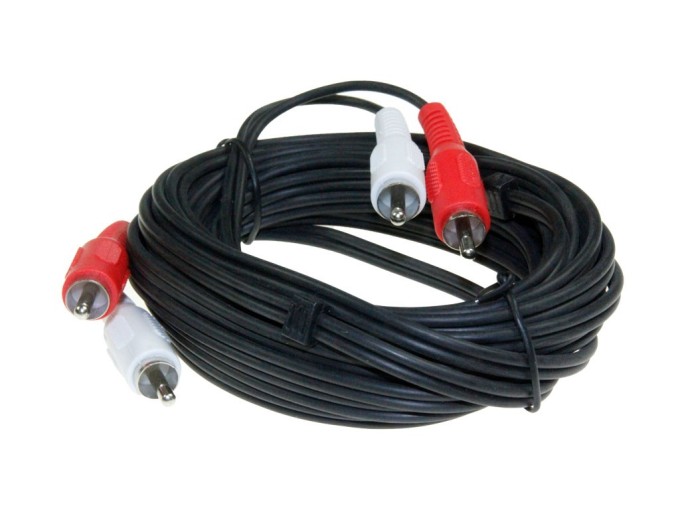 Audio Kabel 2xCINCH / 2xCINCH 5m