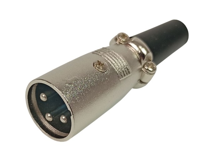 XLR 3-pinový kabelový konektor - samec