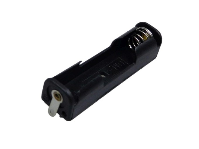 Pouzdro na baterie 1x AAA s pájecími vývody