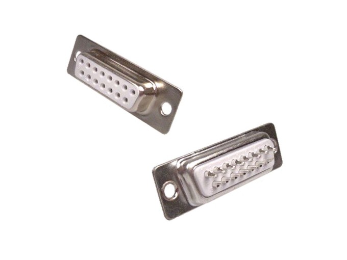 Panelový konektor CANNON 15 pin - samice