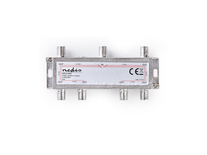 Anténní rozbočovač satelitní 6 výstupů SSPL610ME Nedis