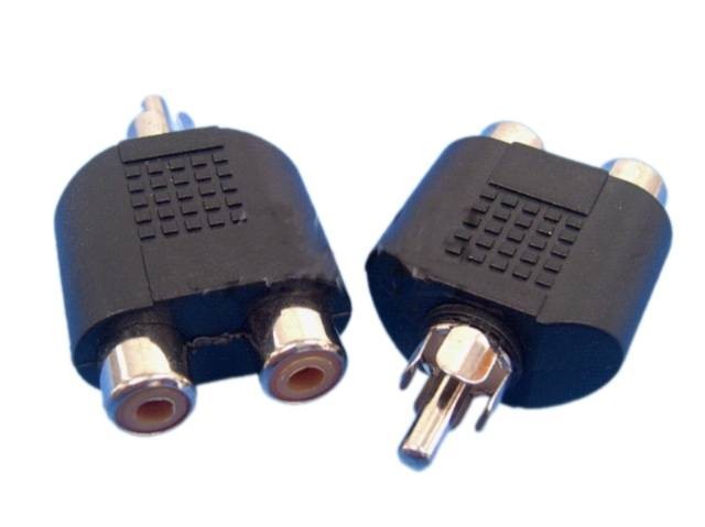 Redukce CINCH na 2x CINCH - rozdvojka