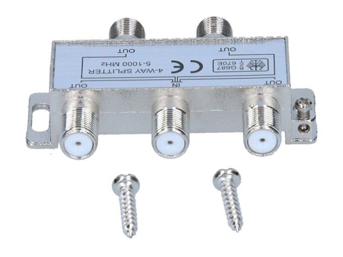 Anténní rozbočovač TV EDC 03-2435 s 4 výstupy