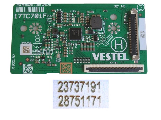 T-CON LCD modul Vestel 17TC710F 23737191