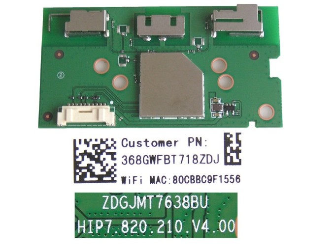 WiFi LCD LED Modul Philips ZDGJMT7638BU