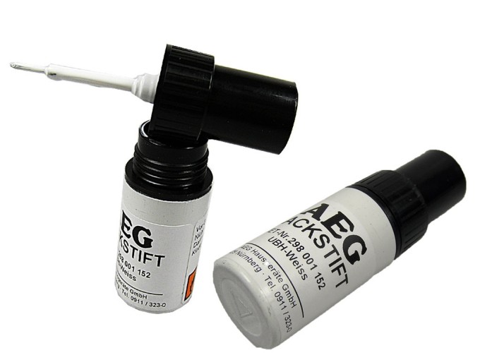 AEG Lak na opravy bílé techniky 9ml - 8992980011522