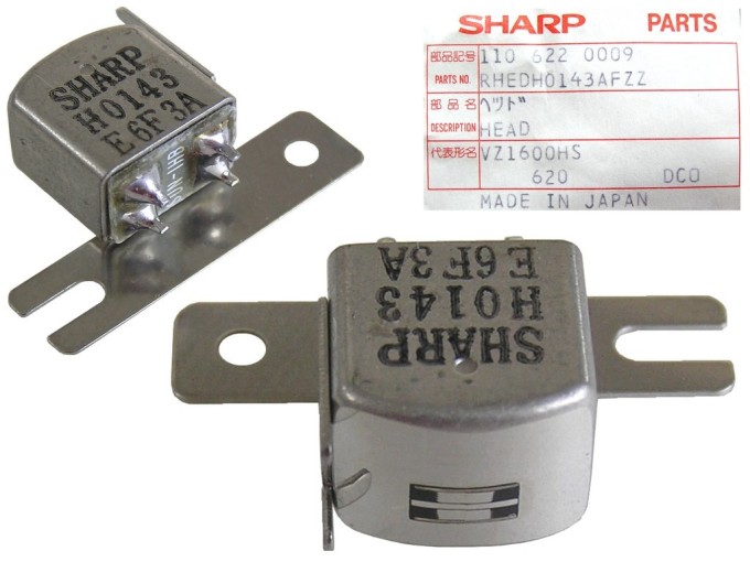 Hlava stereo 220 ohm RHEDH0143AFZZ pro kazetové magnetofony