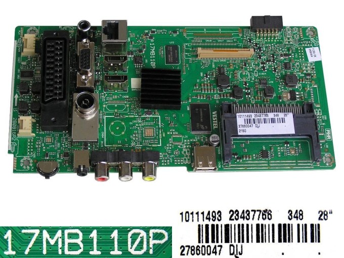 LCD modul základní deska 17MB110P / Main board 23437766 / 23437756