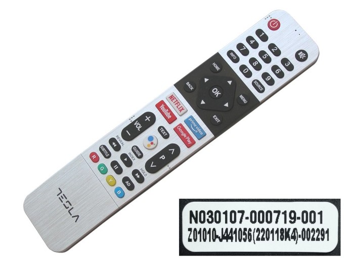 Originální dálkový ovladač Tesla pro LCD LED TV 43S906BUS