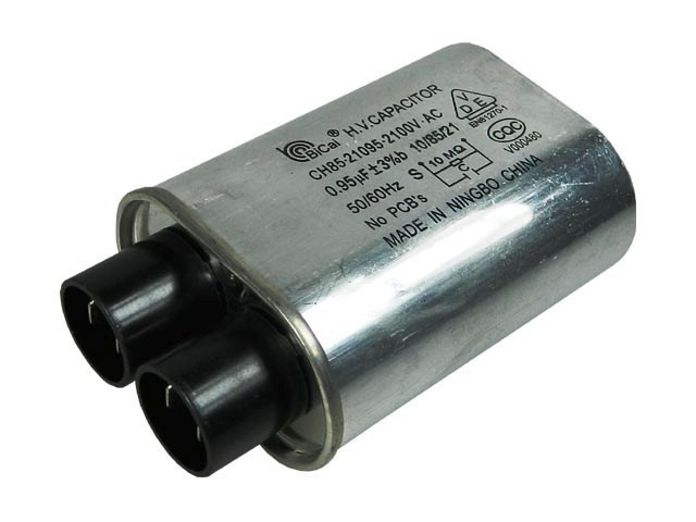 Vysokonapěťový kondenzátor 0.95uF / 2100V pro mikrovlnné trouby LG CP613
