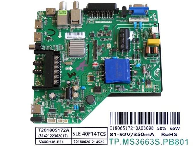 Základní deska Sencor SLE40F14TCS - LCD modul C18065172-0A03098