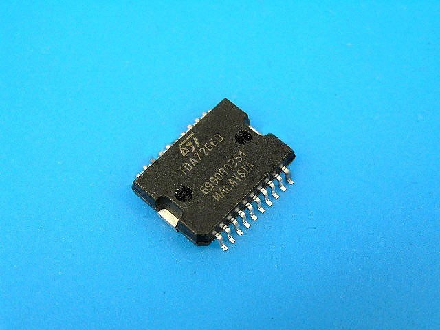 TDA7266D Integrovaný Zesilovač 20V 1.5A 2x5W