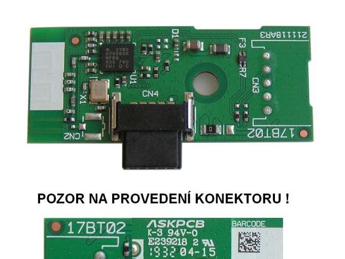 LCD LED Bluetooth modul Vestel 17BT02