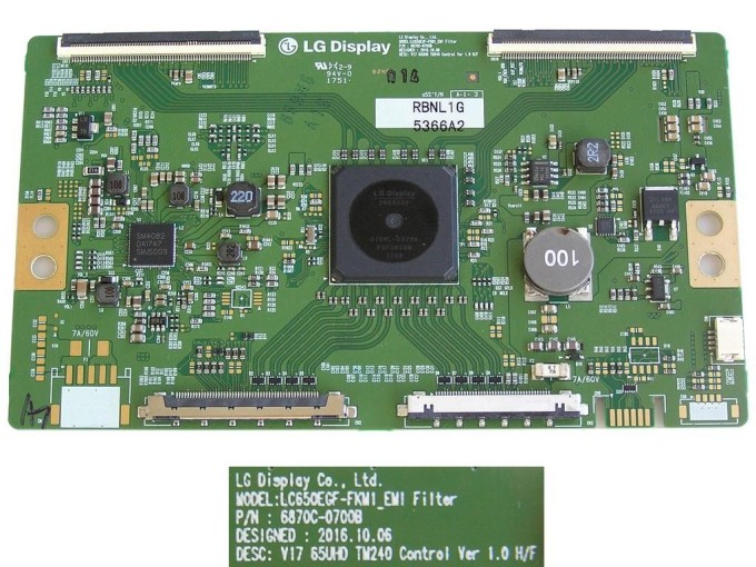 T-CON LCD modul 6870C-0700B pro LG65UJ6307