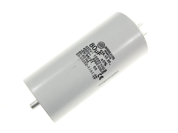 Rozběhový kondenzátor 80uF 400V/450V DUCATI