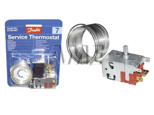 Termostat DANFOSS 077B7007 pro ledničky a mrazáky