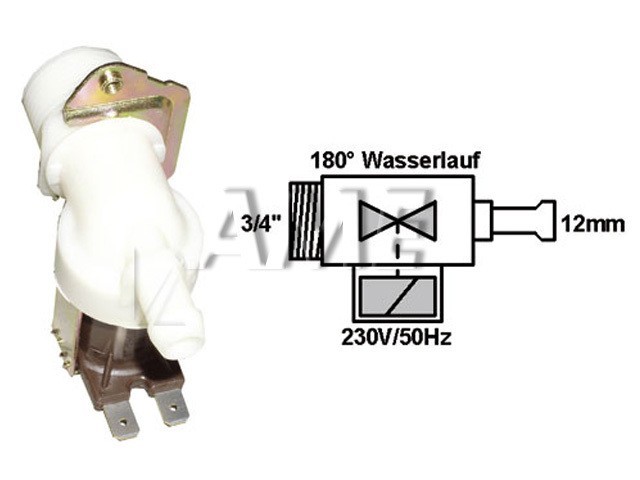 Univerzální jednocestný napouštěcí ventil 230V