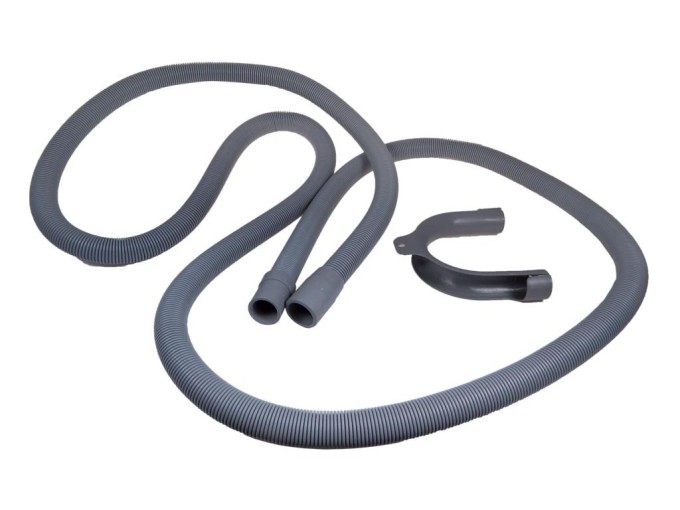 Univerzální vypouštěcí hadice UNI4, rovné konce, 2,5m